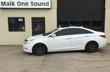 2016 Hyundai Elantra with professional window tint in North Bay